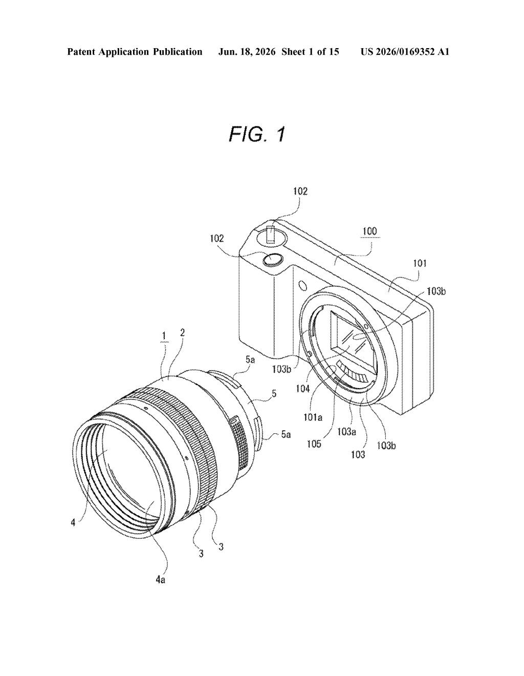 Sony Patent: Multi-Coil Linear Actuator for Camera Lenses — figure from US 2026/0169352 A1