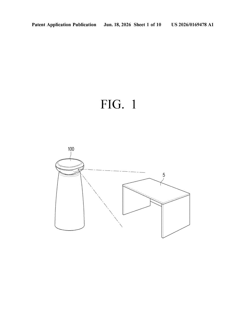 Samsung Patent: How Robots Pick the Best Height to Map a Room — figure from US 2026/0169478 A1