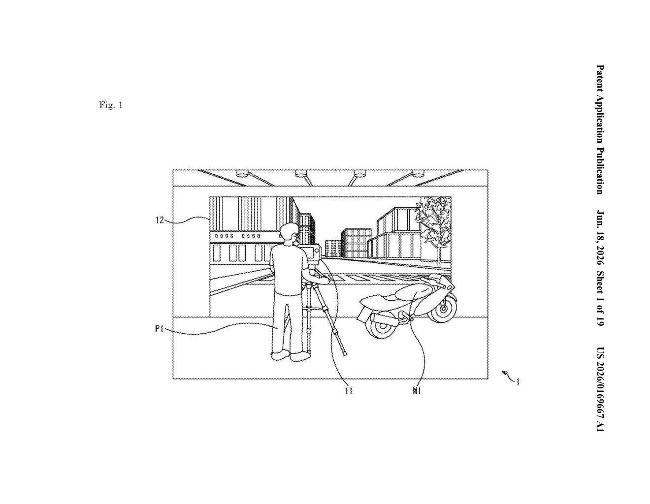 Sony Patent: Fixing Camera Lens Distortion on LED Displays — figure from US 2026/0169667 A1