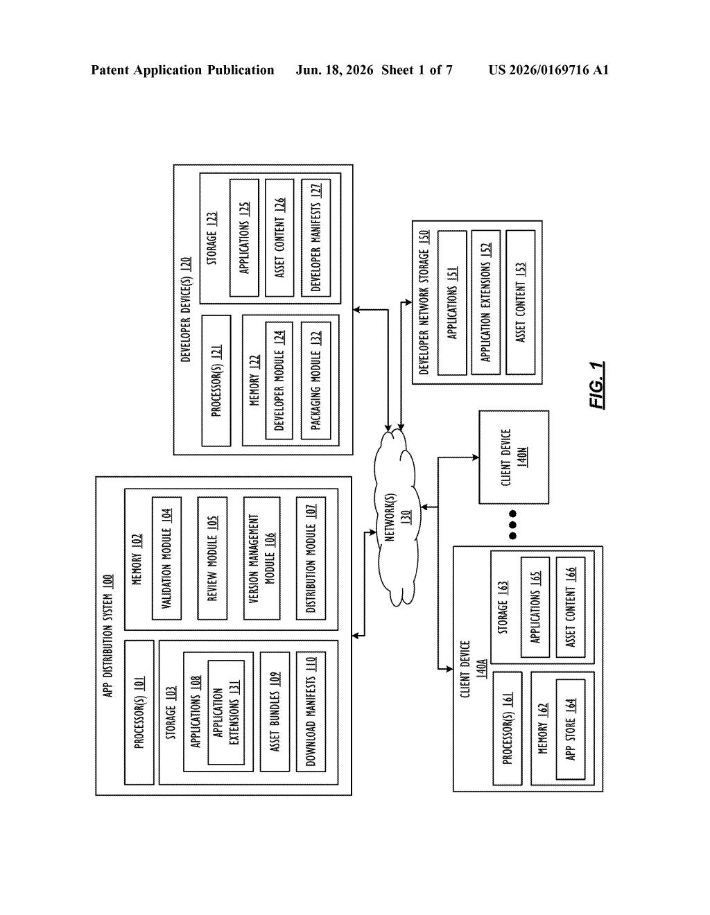 Apple Patent: App-Independent Asset Packs Explained — figure from US 2026/0169716 A1