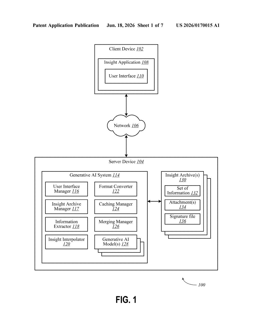Microsoft Patent: AI That Saves and Reuses Past Insights — figure from US 2026/0170015 A1