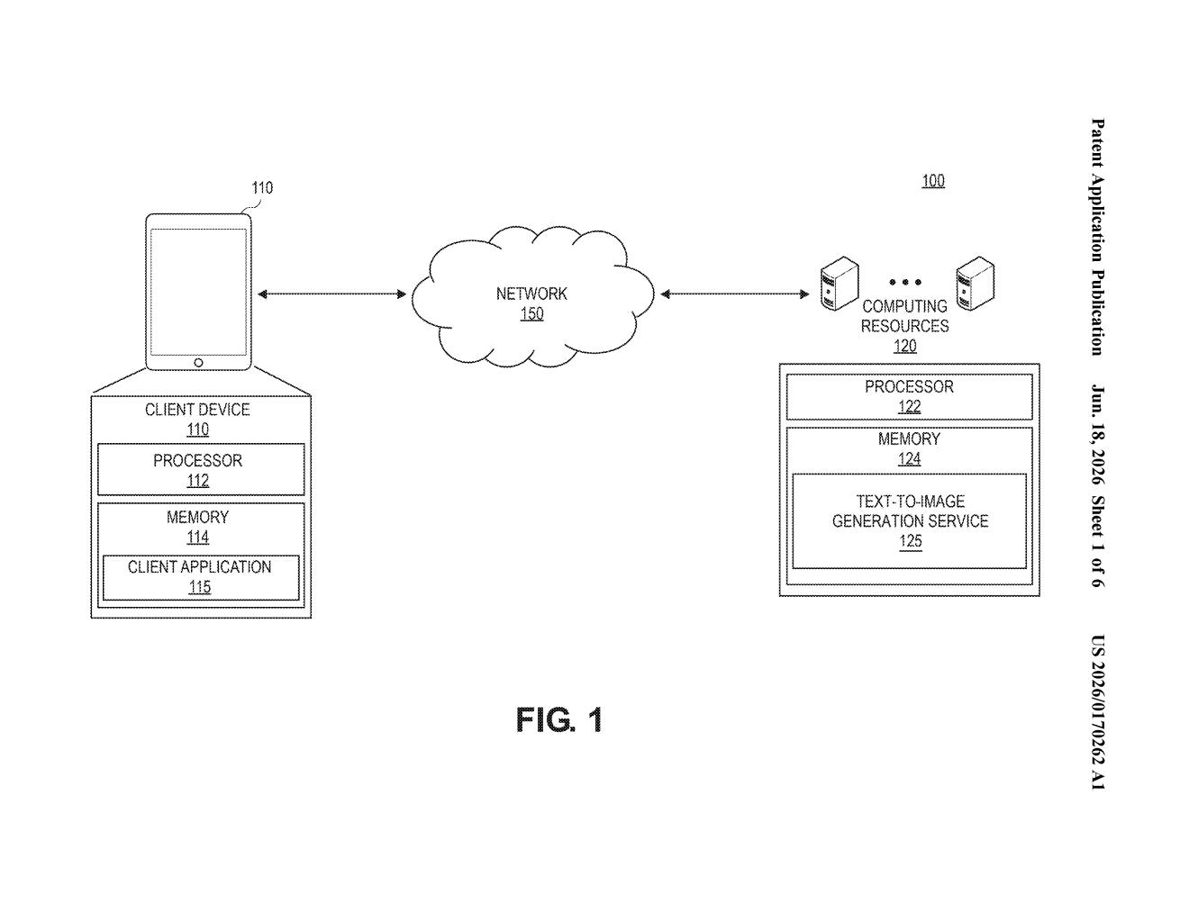 Amazon Patent: AI Image Safety Guidance System — figure from US 2026/0170262 A1