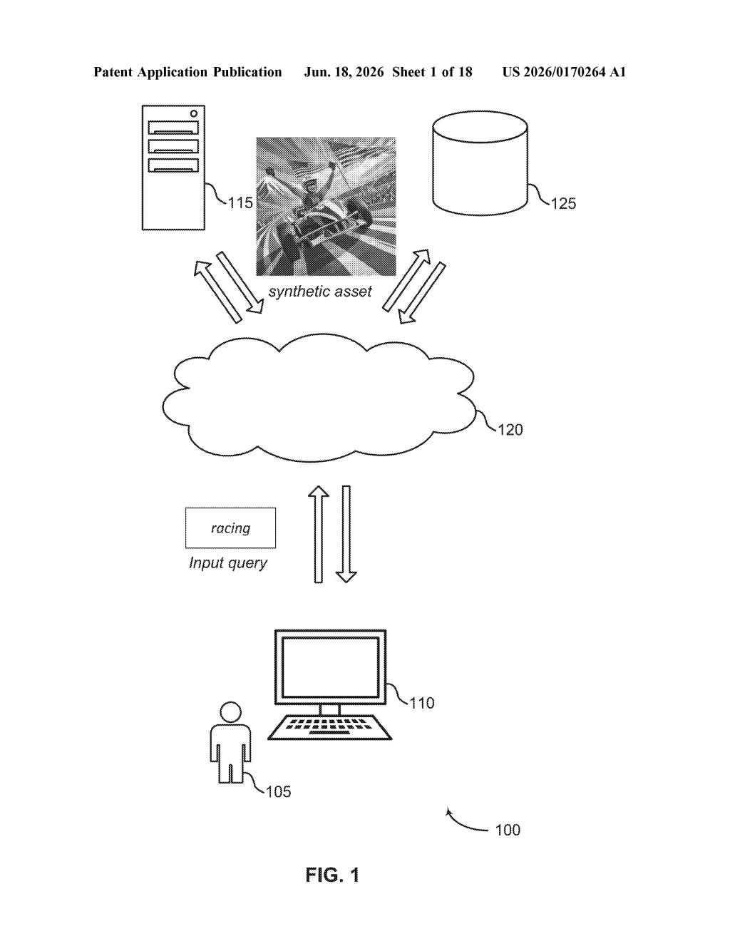 Adobe Patent: AI-Assisted Image Prompt Generation System — figure from US 2026/0170264 A1