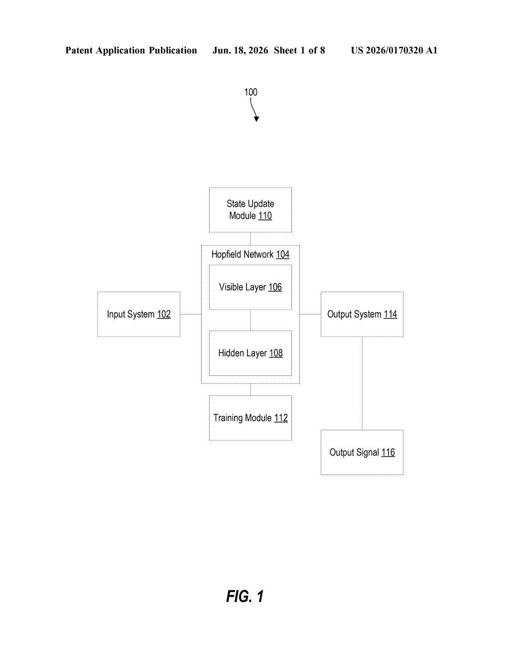 Microsoft Patent: Laser-Based Neural Network Memory System — figure from US 2026/0170320 A1