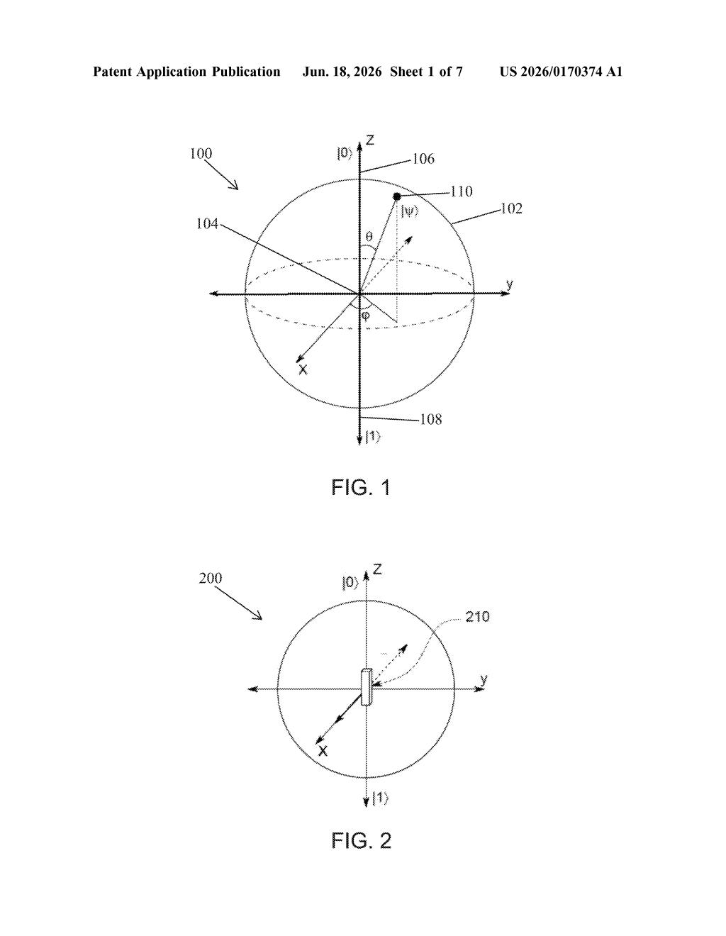 IBM Patent: Physical Ball Controls Quantum Circuit Rotations — figure from US 2026/0170374 A1