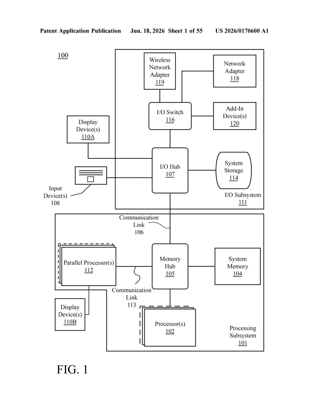 Intel GPU Caching Patent: AI Inference Processing Explained — figure from US 2026/0170600 A1