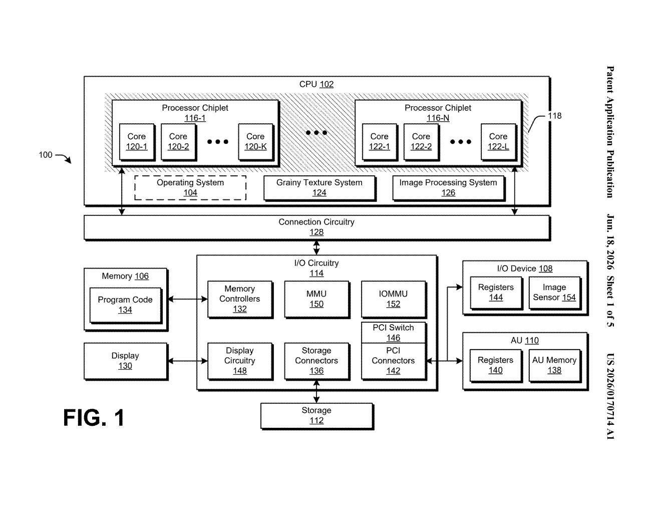 AMD Patent: Learning Film Grain Texture in the Frequency Domain — figure from US 2026/0170714 A1