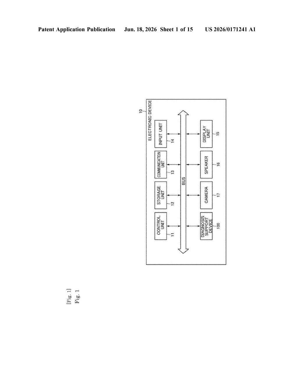 Sony Patent: AI-Powered Diagnosis Support Device Explained — figure from US 2026/0171241 A1