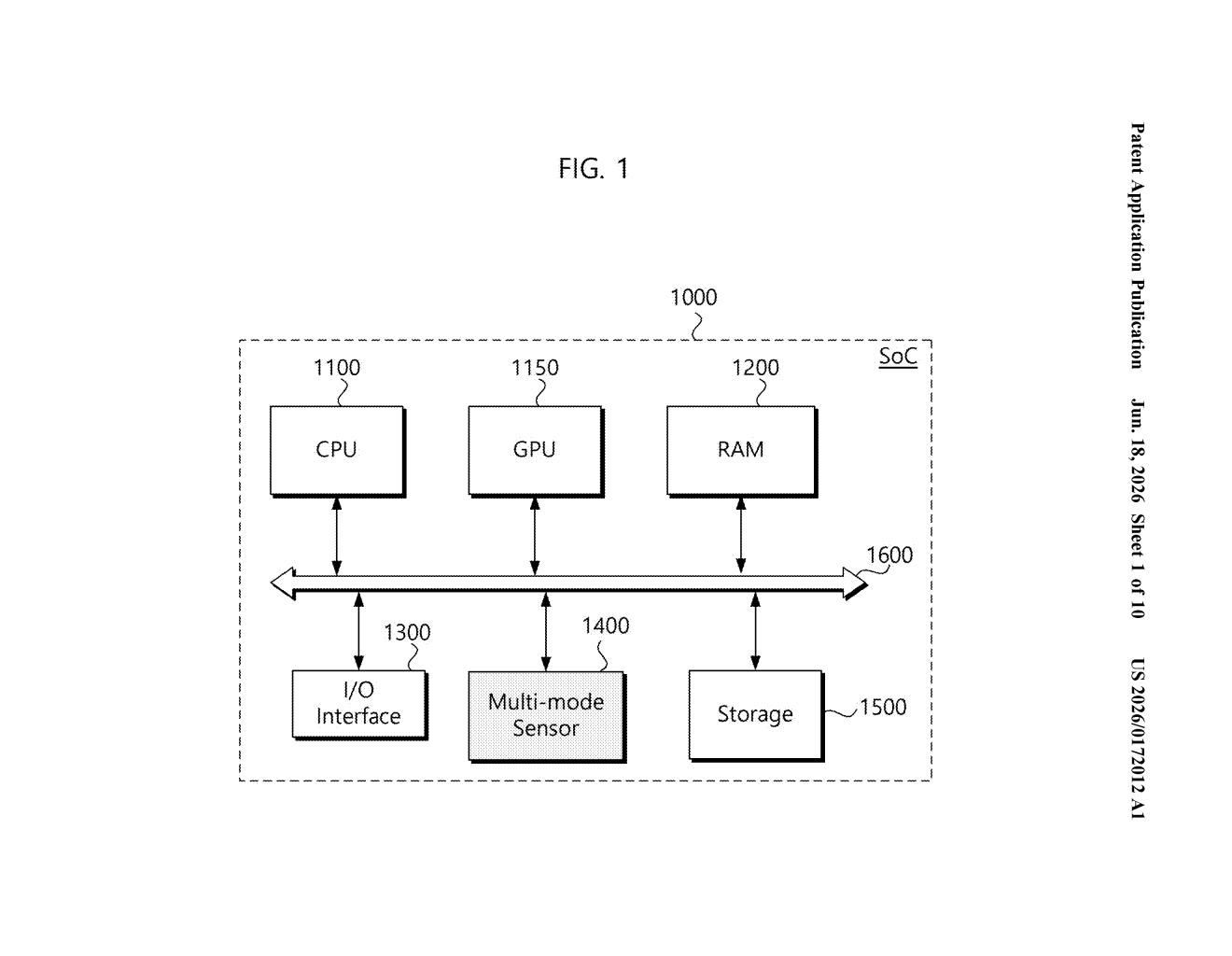 Samsung Patent: Multi-Mode Chip Health Sensor Explained — figure from US 2026/0172012 A1