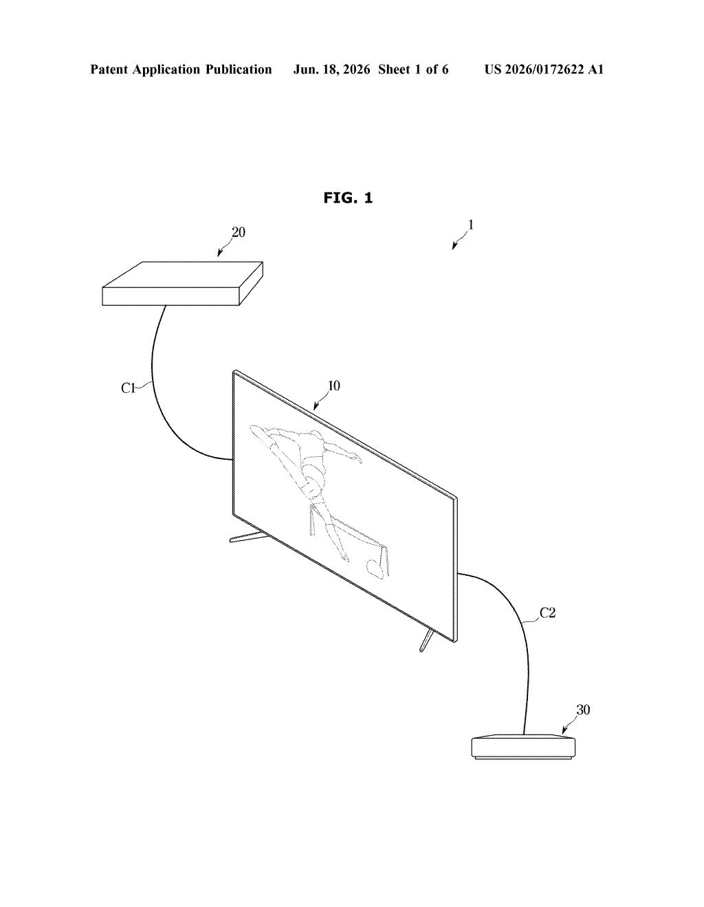 Samsung Patent: Automatic Audio-Video Lip Sync Fix for TVs — figure from US 2026/0172622 A1