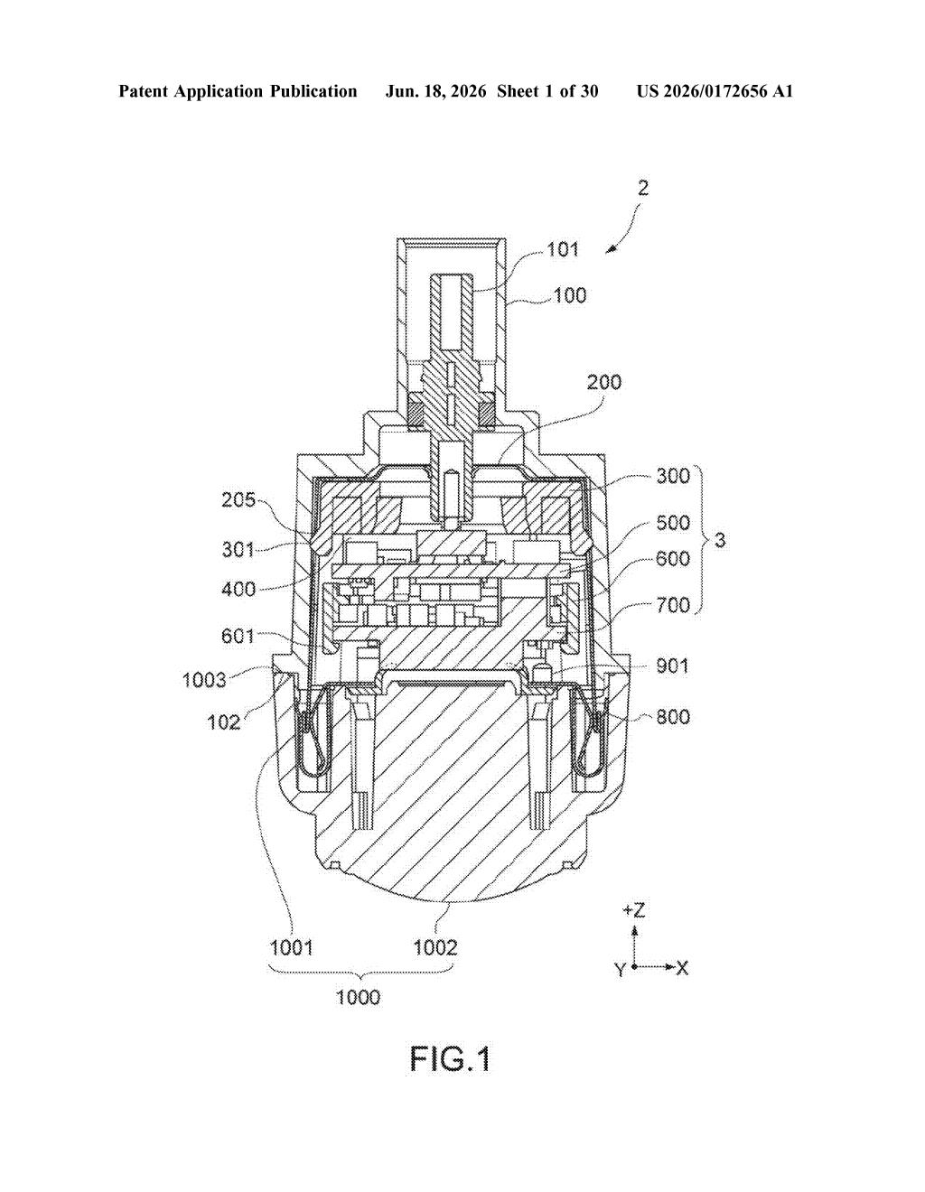 Sony Patent: Conductive Camera Chassis Grounding System — figure from US 2026/0172656 A1