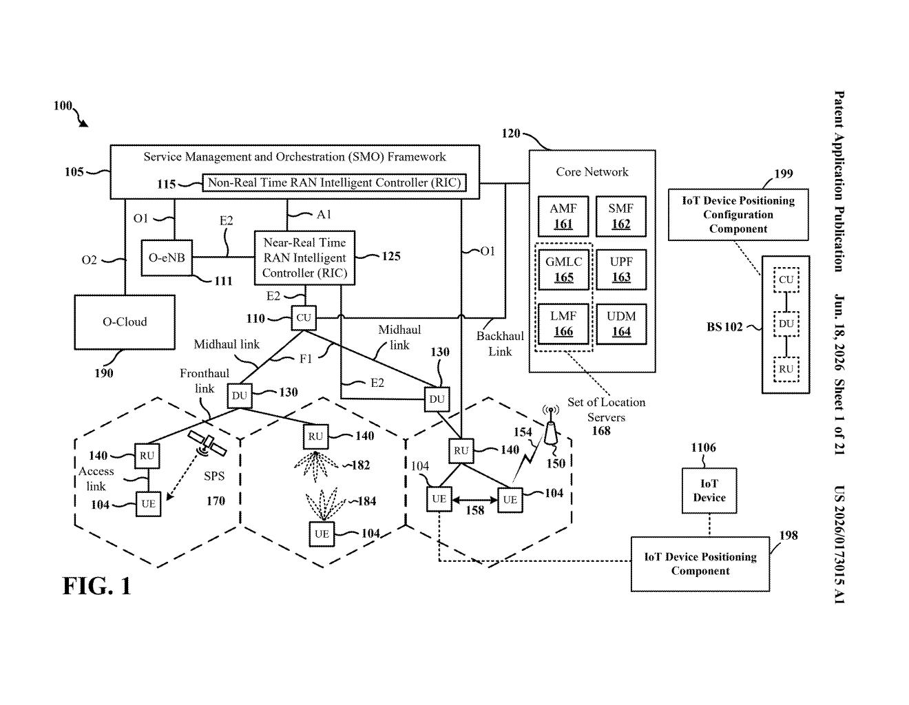 Qualcomm Patent: IoT Device Positioning via Cellular Networks — figure from US 2026/0173015 A1