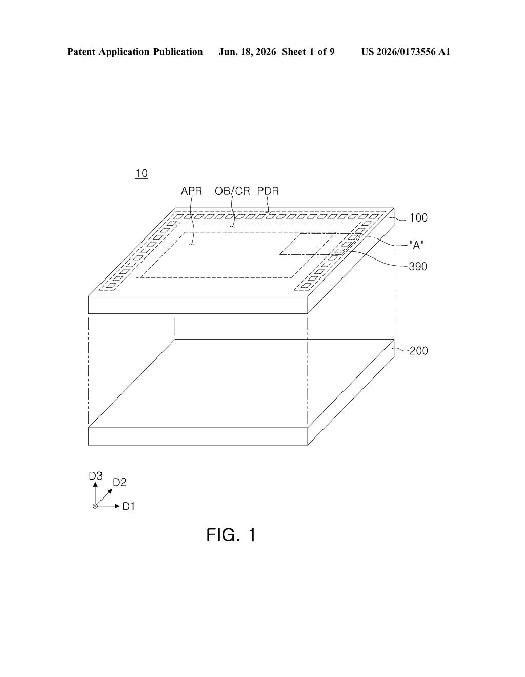 Samsung Patent: Meta-Optical Image Sensor with Nano-Prisms — figure from US 2026/0173556 A1