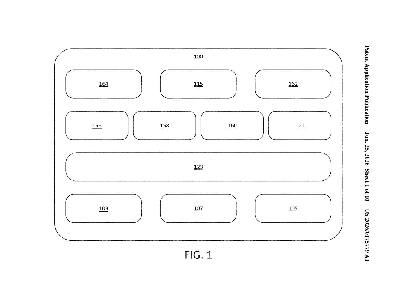 Apple Patent: Content + Live Video Feed on Two Displays — figure from US 2026/0175779 A1
