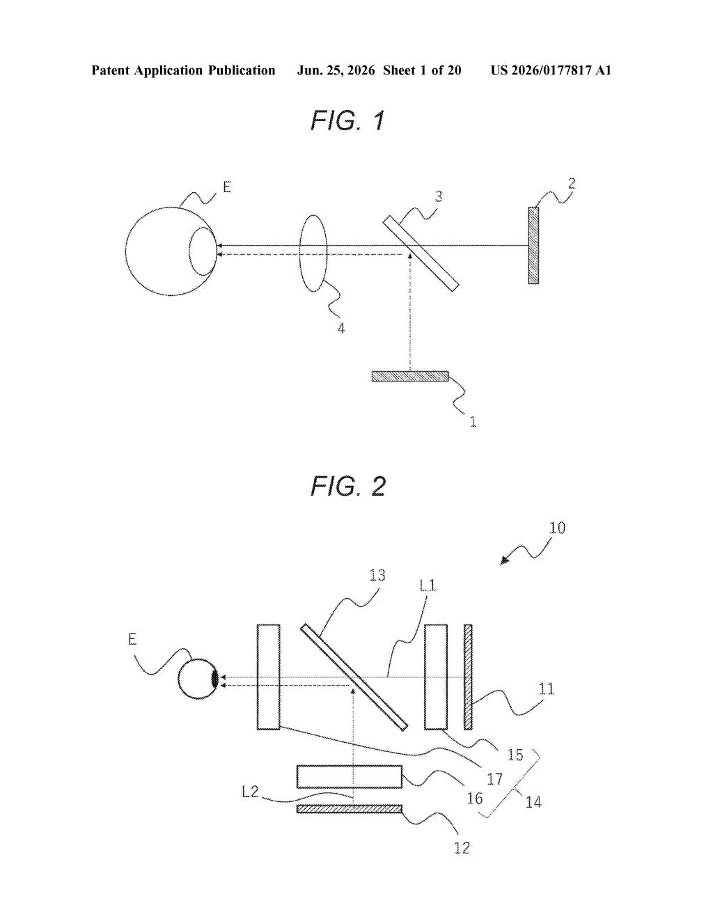 Sony Patent: Layered AR Display With Adjustable Depth Planes — figure from US 2026/0177817 A1