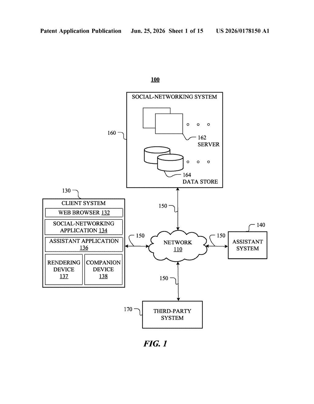 Meta Patent: Blocking Accidental Taps on Smart Glasses — figure from US 2026/0178150 A1