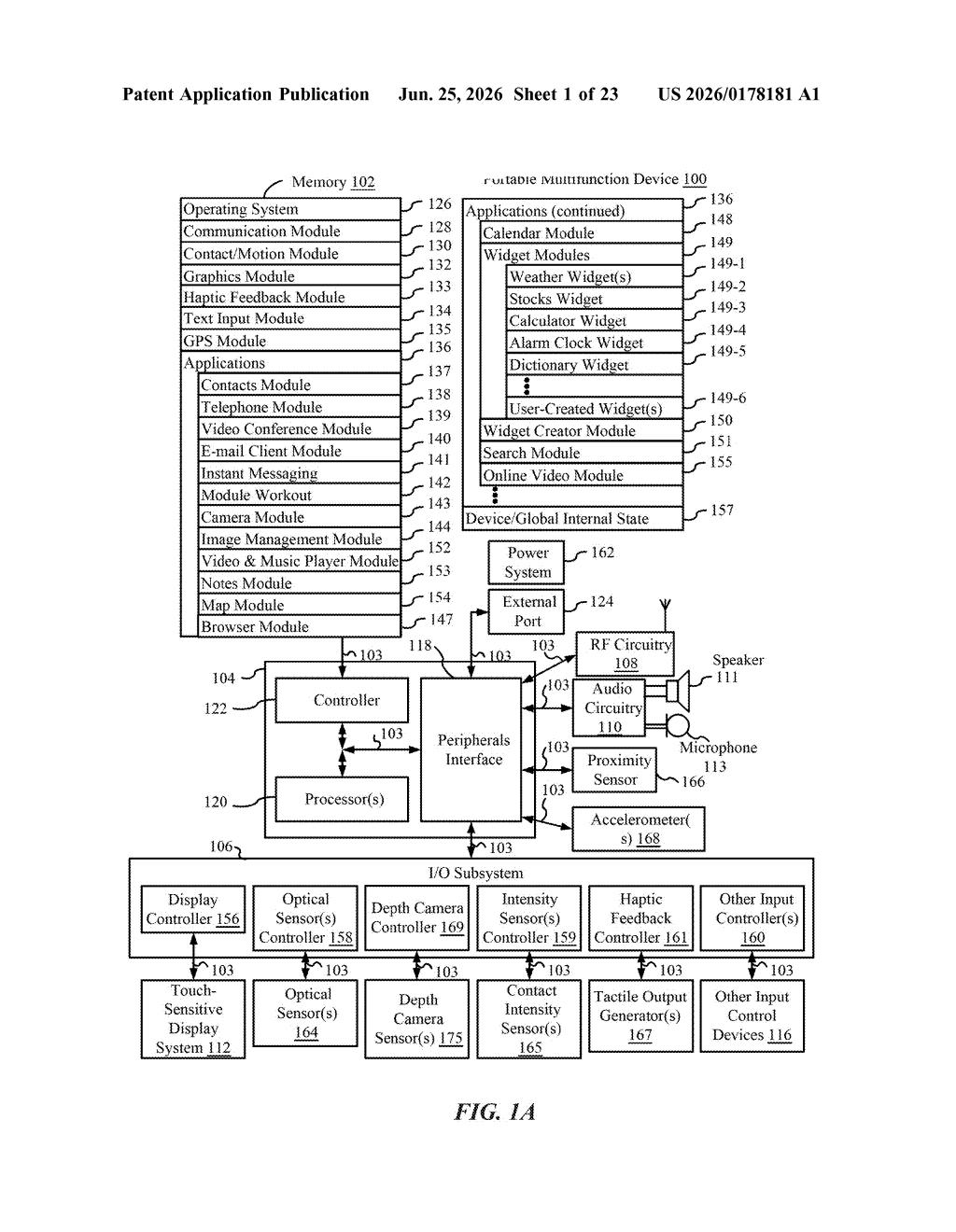 Apple Patent: Web Content Display Switching Explained — figure from US 2026/0178181 A1