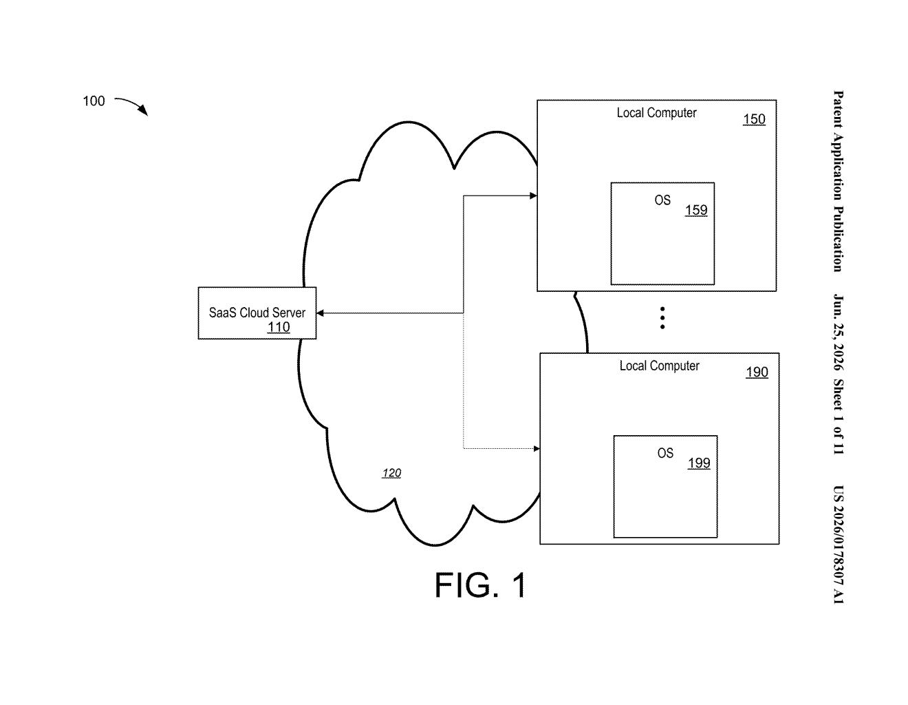 Microsoft Patent: Self-Reverting OS Updates Explained — figure from US 2026/0178307 A1