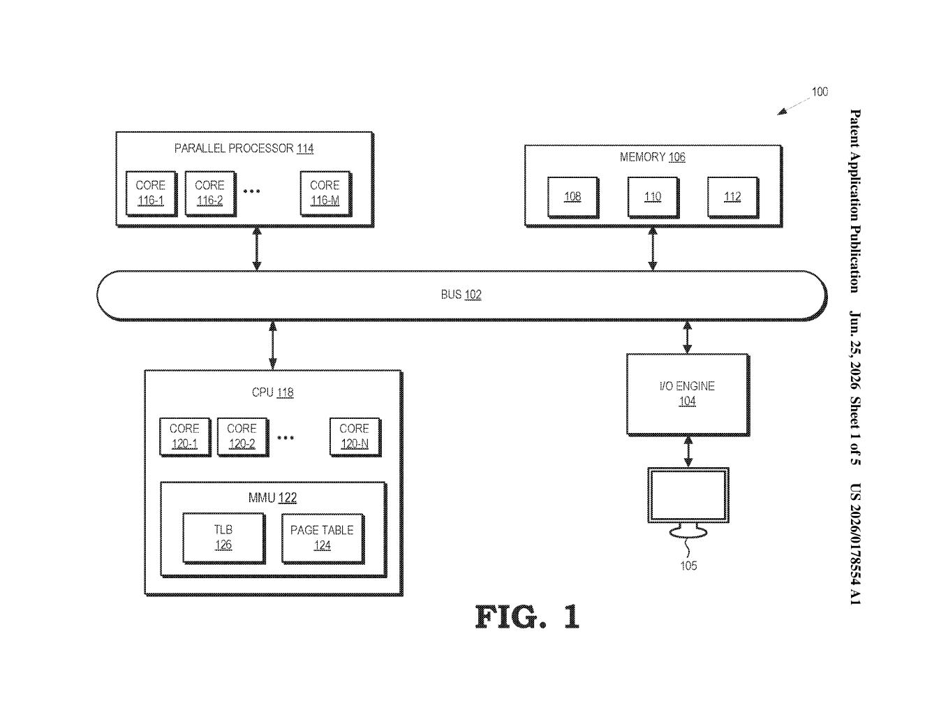 AMD Patent: Popularity-Tracking for AI Recommendation Data — figure from US 2026/0178554 A1