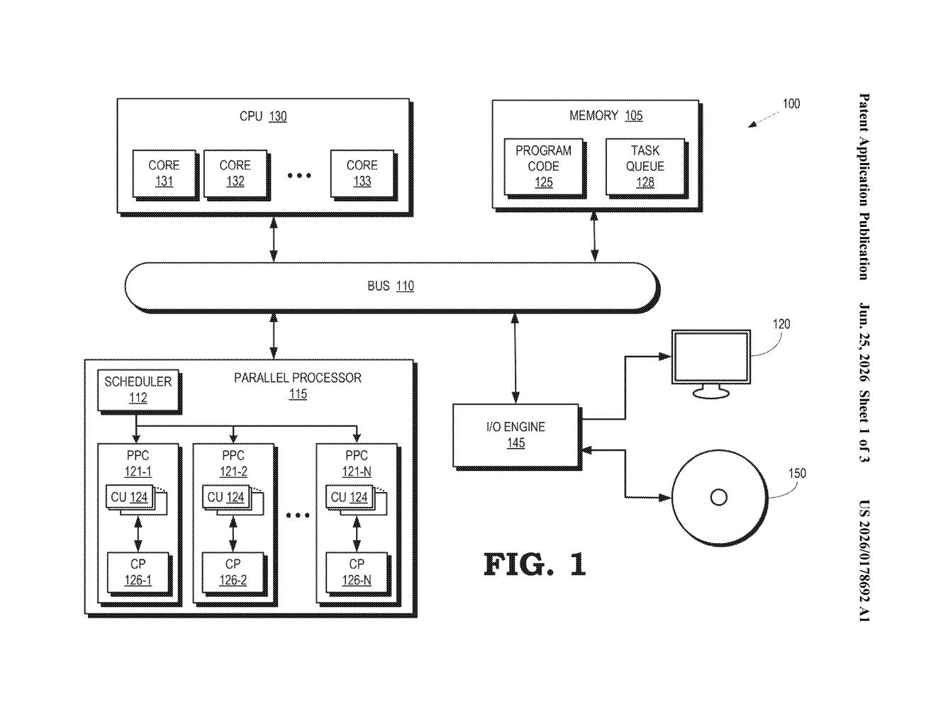 AMD Patent: Mixed-Precision Matrix Multiplication Chips — figure from US 2026/0178692 A1