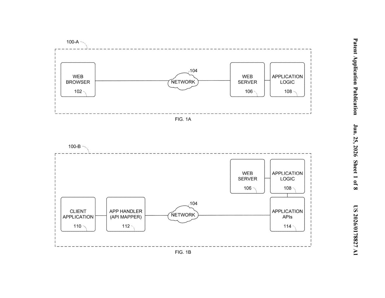 Microsoft Patents AI Web Browsing System That Links Apps Without Custom API Agreements — figure from US 2026/0178827 A1