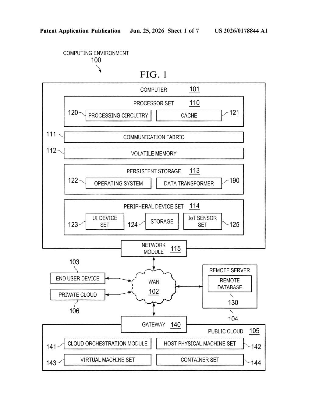 IBM Patent: Teaching AI to Reformat Data With Fewer Mistakes — figure from US 2026/0178844 A1
