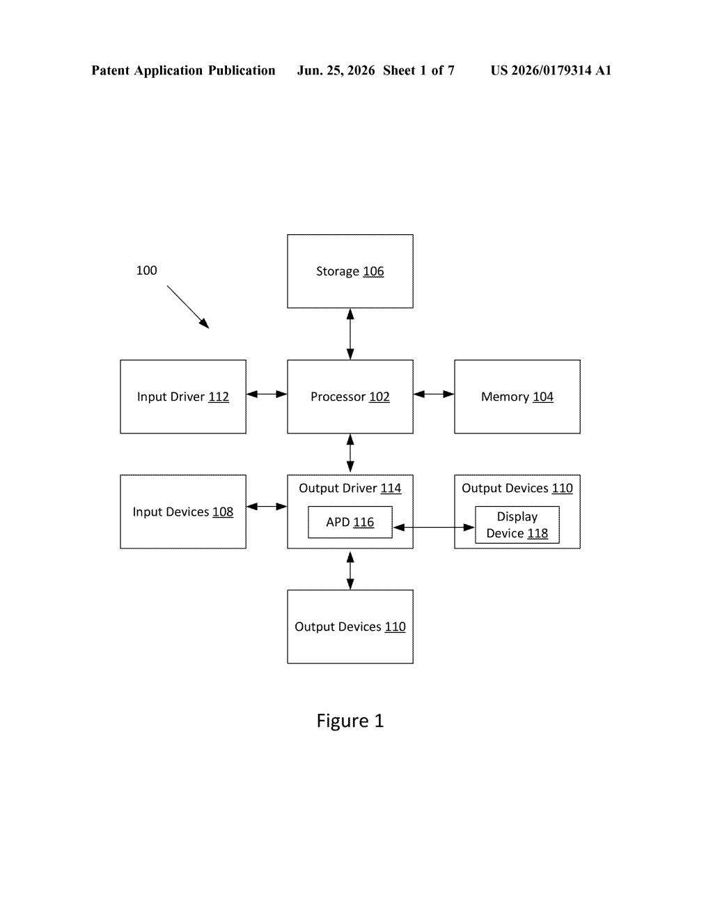 AMD Patent: Neural Network for Real-Time Game Lighting — figure from US 2026/0179314 A1