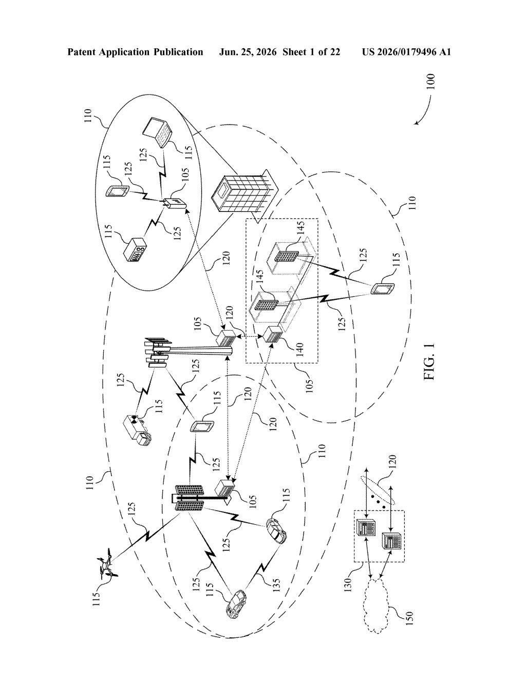 Qualcomm Patent: Cellular Network Authorization for Drones — figure from US 2026/0179496 A1