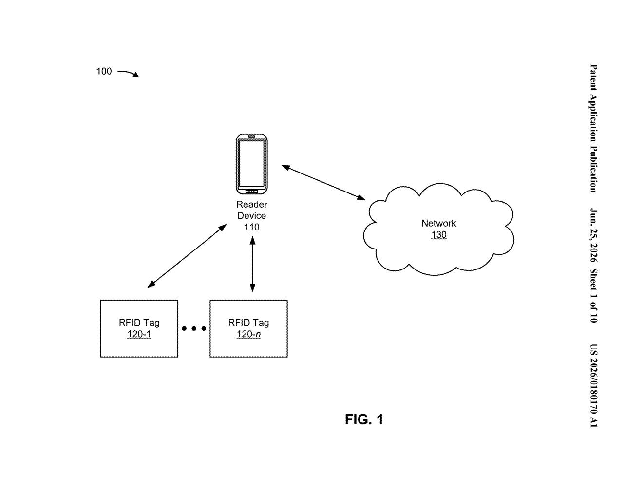 Qualcomm Patent: Smarter RFID Antenna Switching Explained — figure from US 2026/0180170 A1