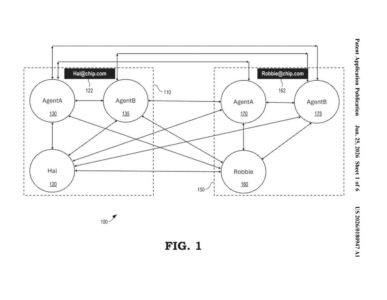 AMD Patent: AI Workflow Agent That Reads Messages and Acts — figure from US 2026/0180947 A1