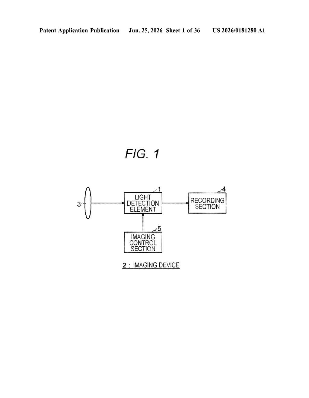 Sony Patent: Faster Image Sensor Analog-to-Digital Conversion — figure from US 2026/0181280 A1