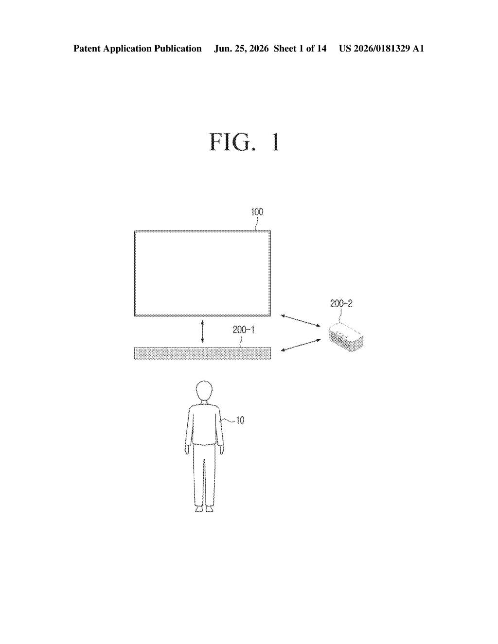Samsung Patent: Splitting Audio Across Multiple Devices — figure from US 2026/0181329 A1