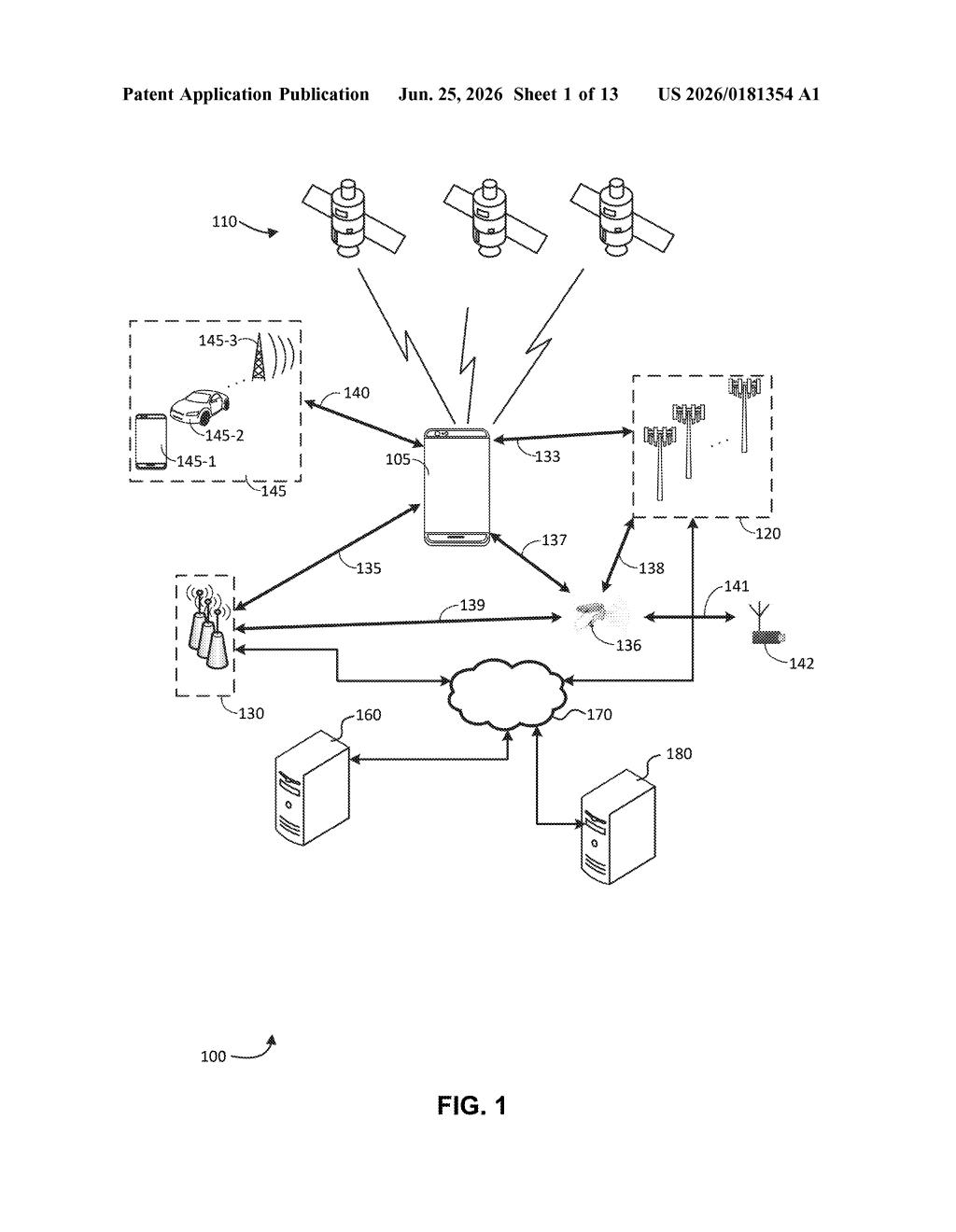 Qualcomm Patent: Locating RF Tags Inside 5G Networks — figure from US 2026/0181354 A1