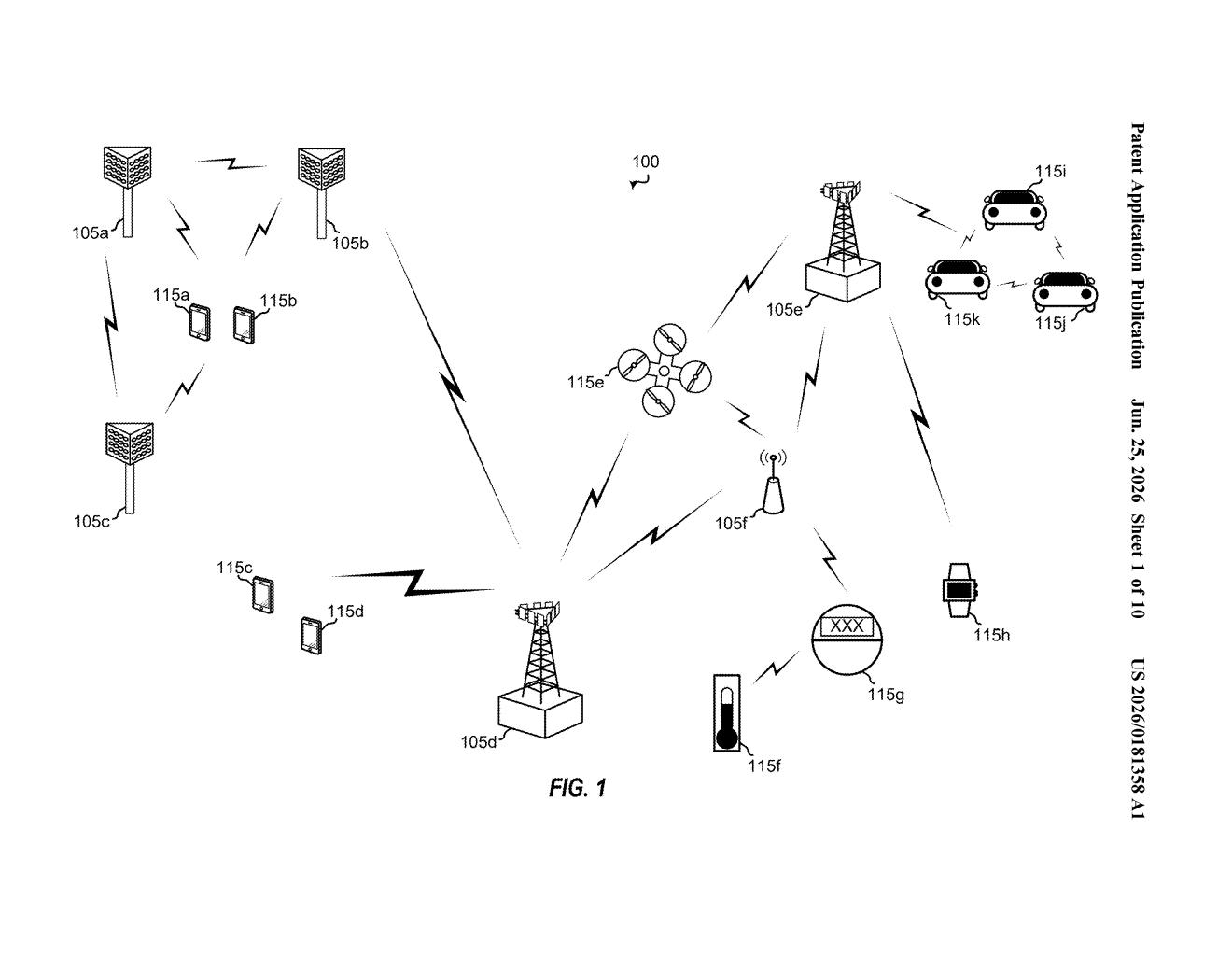 Qualcomm Patent: Wireless In-Vehicle Network Configuration — figure from US 2026/0181358 A1