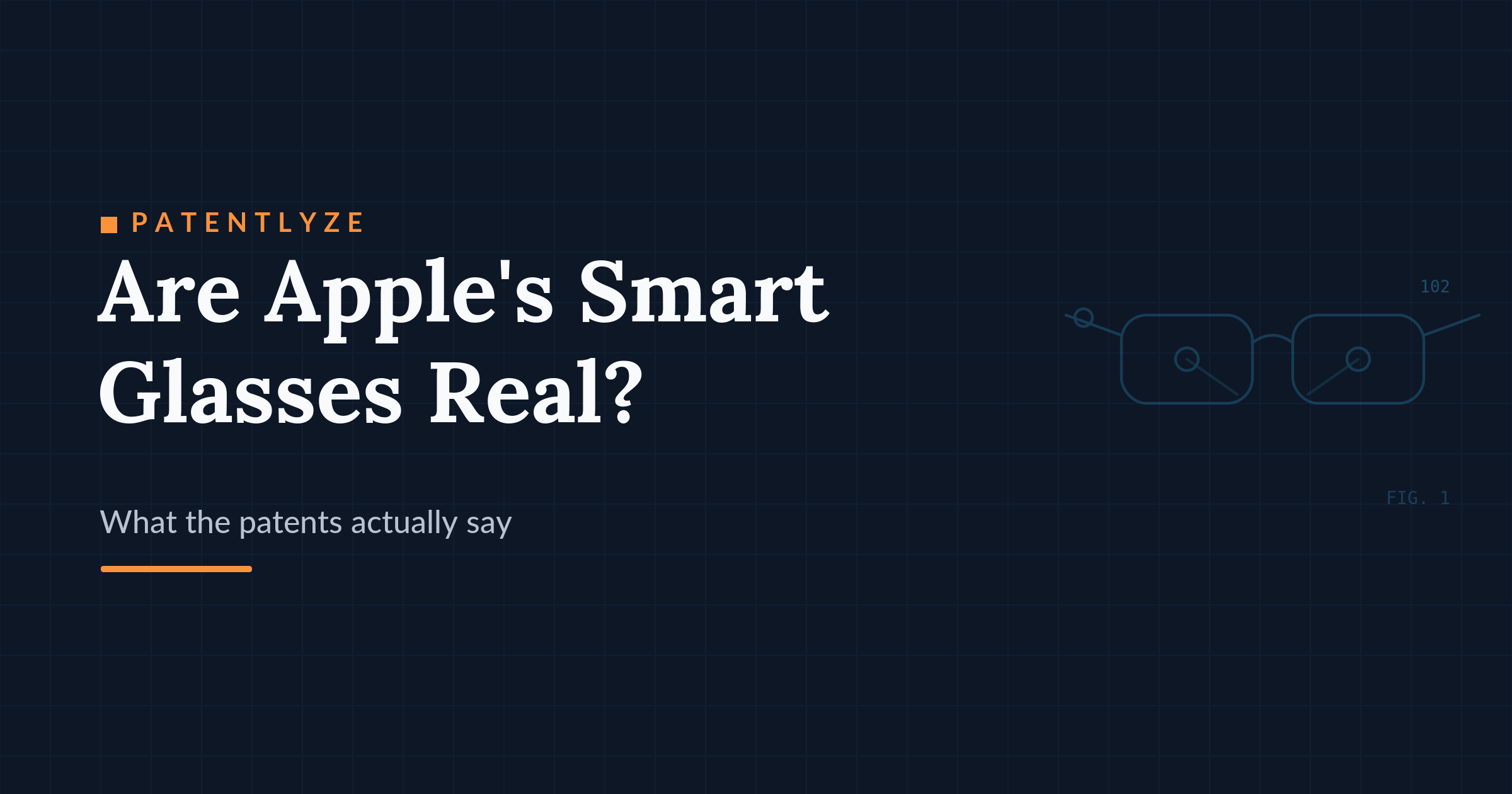 Are Apple's Smart Glasses Real? Here's What the Patents Say