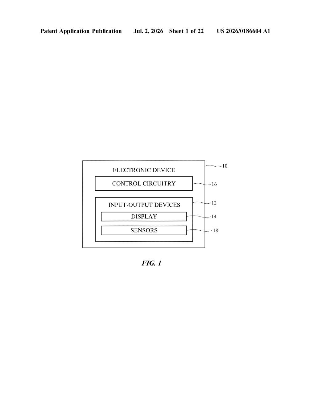 Apple Patent: Moisture-Proof Optical Touch Sensors — figure from US 2026/0186604 A1