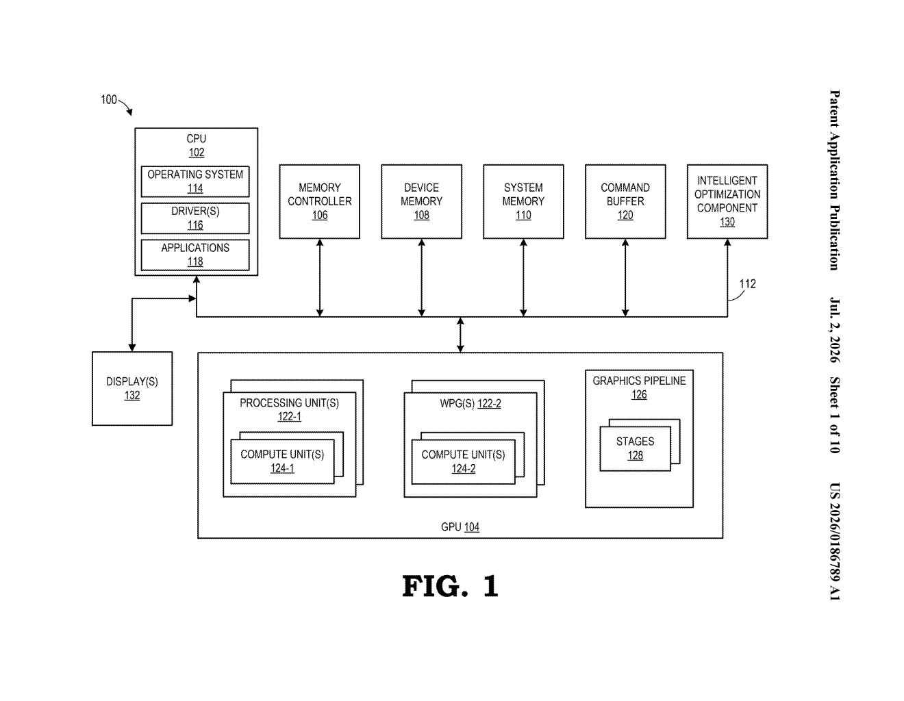 AMD Patent: AI That Auto-Tunes Your PC's Settings — figure from US 2026/0186789 A1