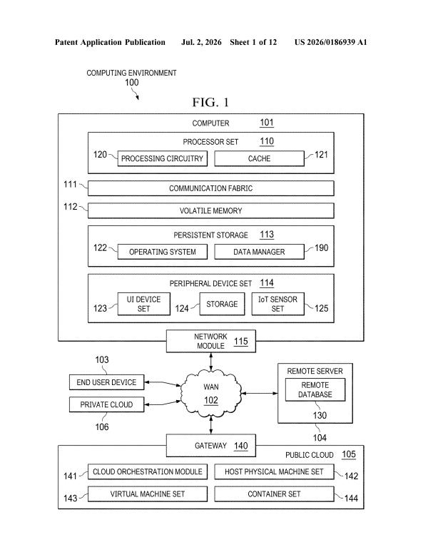 Patent drawing: IBM Patents a Tool to Track Exactly Where Data Changed Inside Enterprise Software
