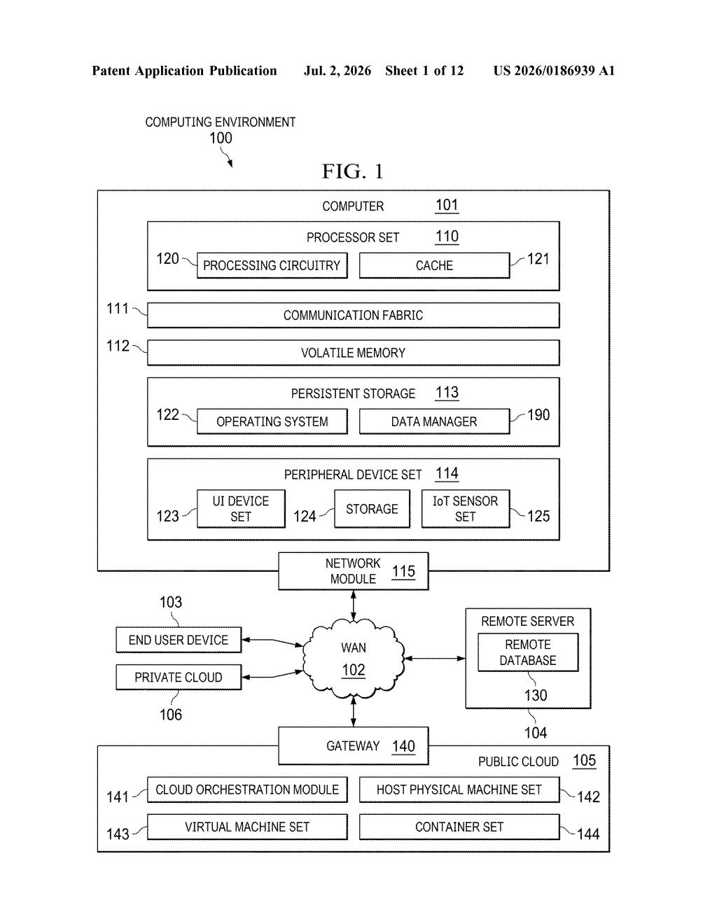 IBM Patent: Tracing Where Data Last Changed in Legacy Apps — figure from US 2026/0186939 A1