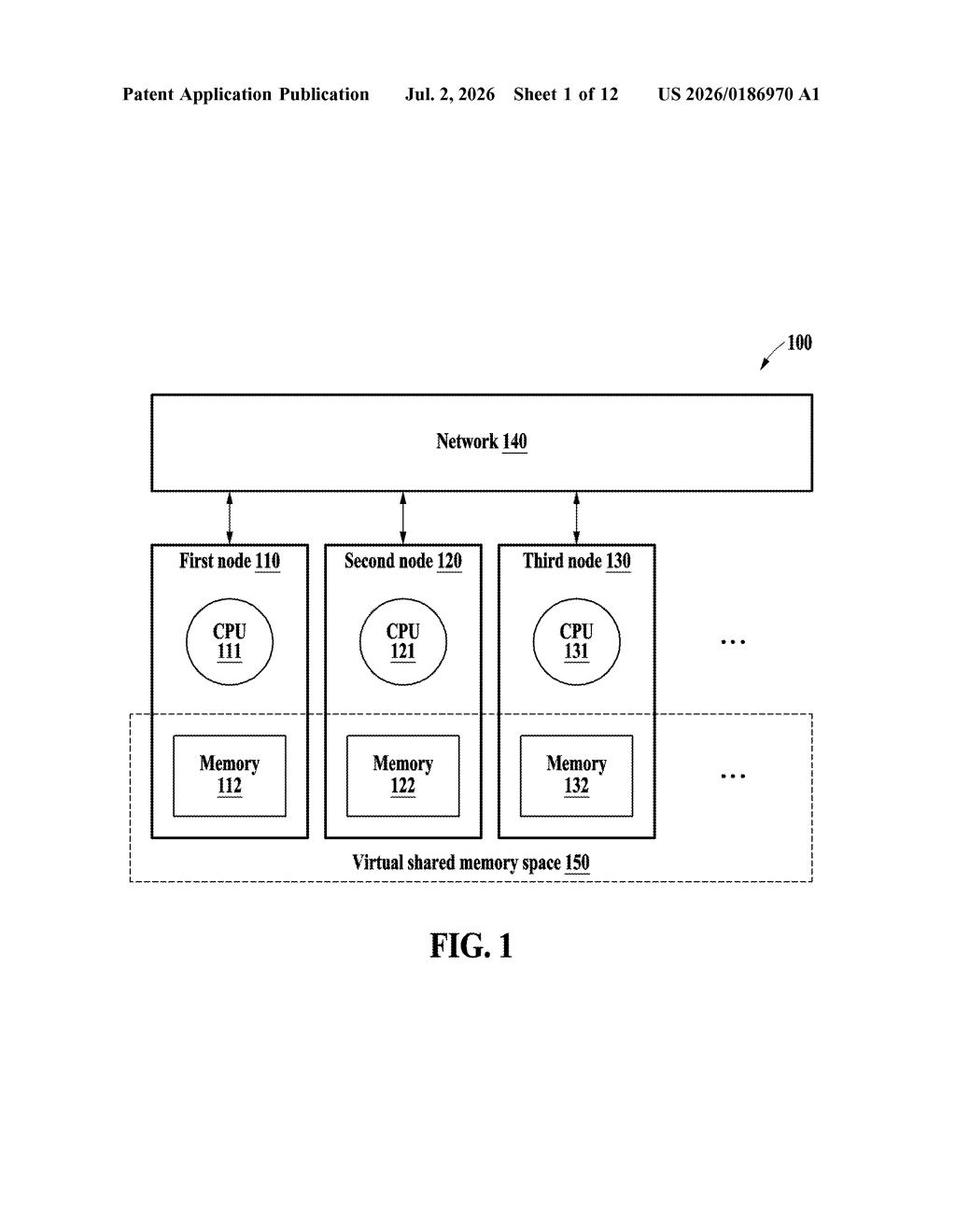 Samsung Patent: Multi-Node Memory Coherence Management — figure from US 2026/0186970 A1