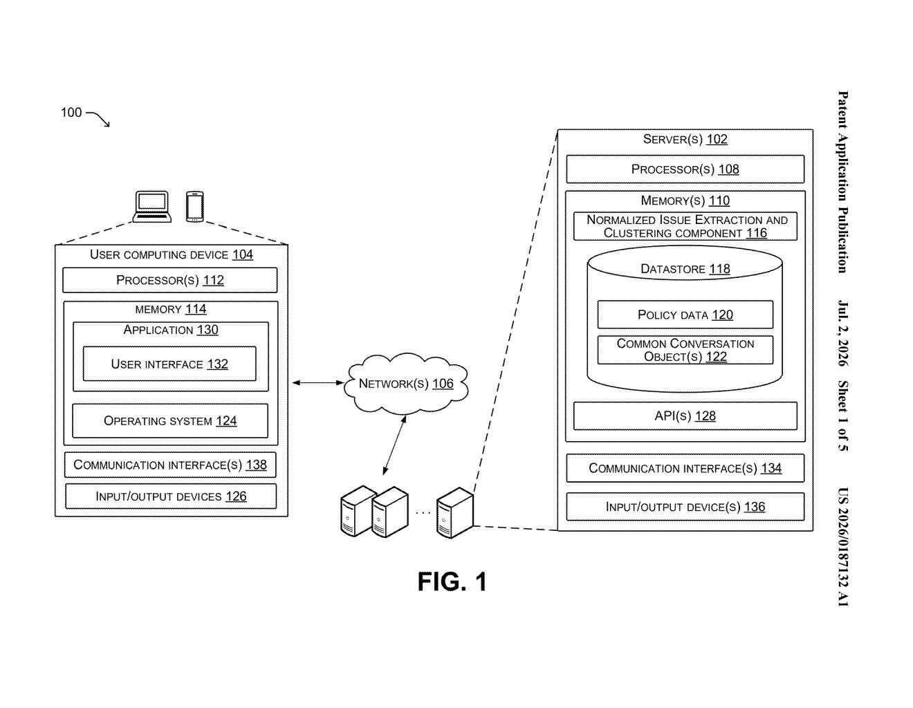 Salesforce Patent: AI That Finds Why Customers Called — figure from US 2026/0187132 A1