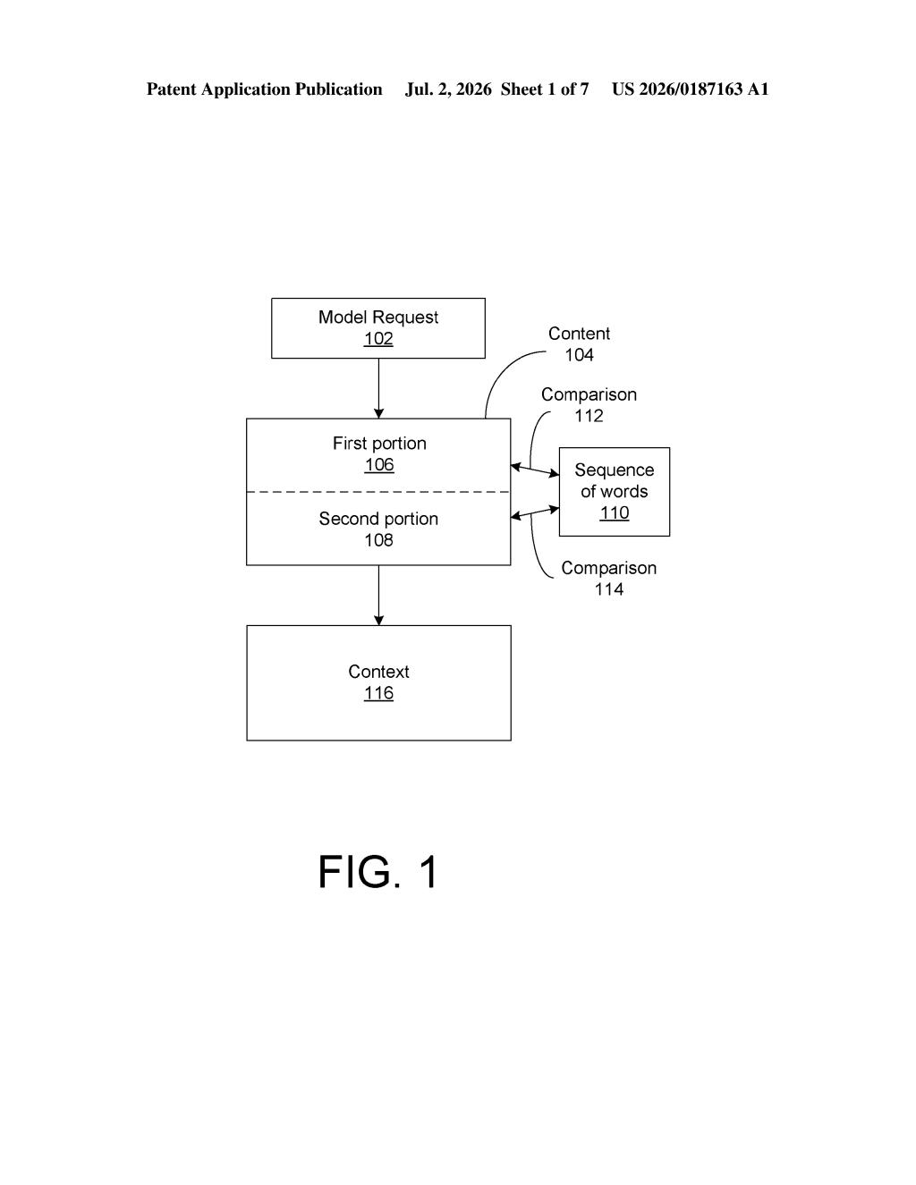 Google Patent: Smarter Web Page Filtering for AI Answers — figure from US 2026/0187163 A1