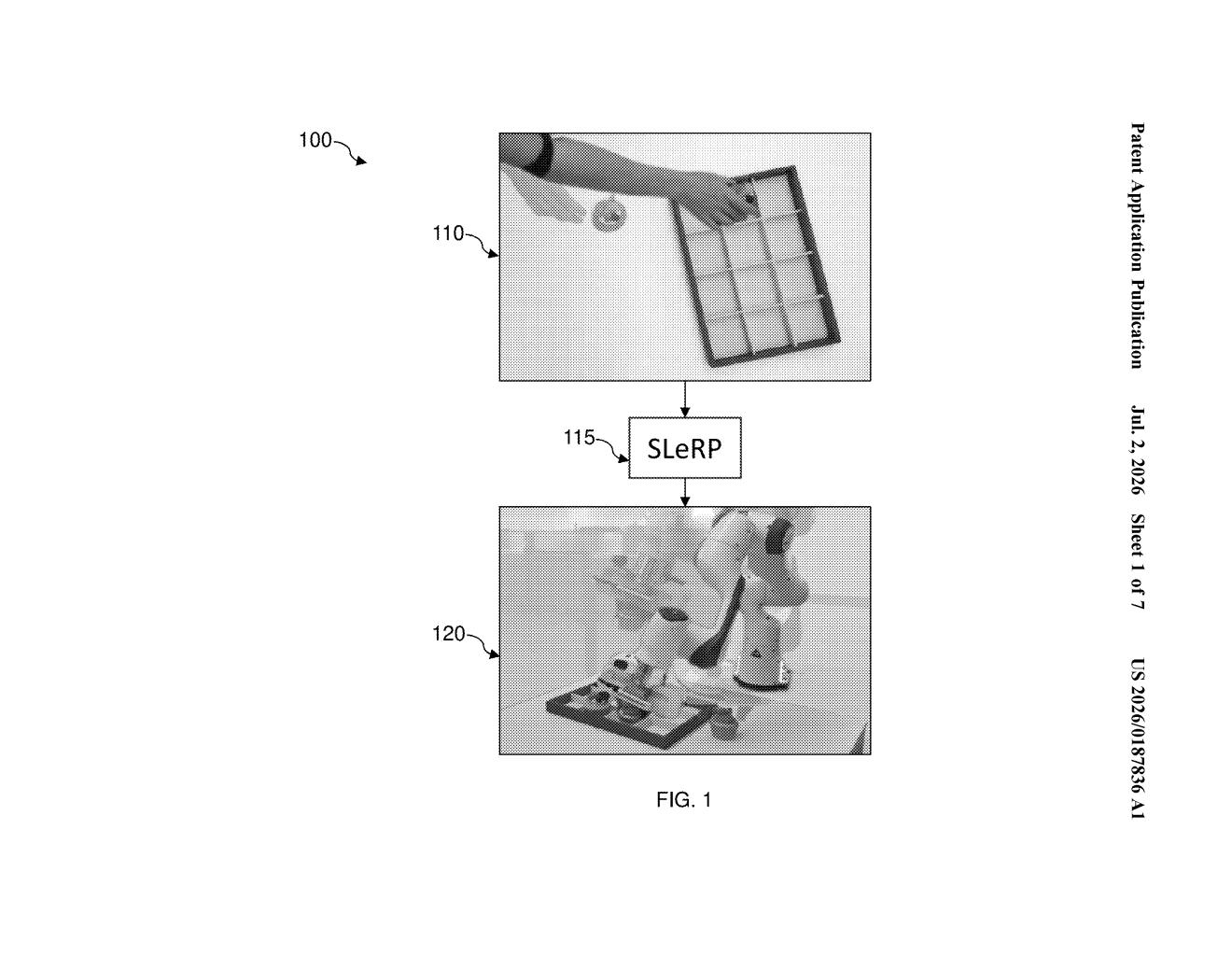 Nvidia Patent: Teaching Robots Precise Placement From One Video — figure from US 2026/0187836 A1