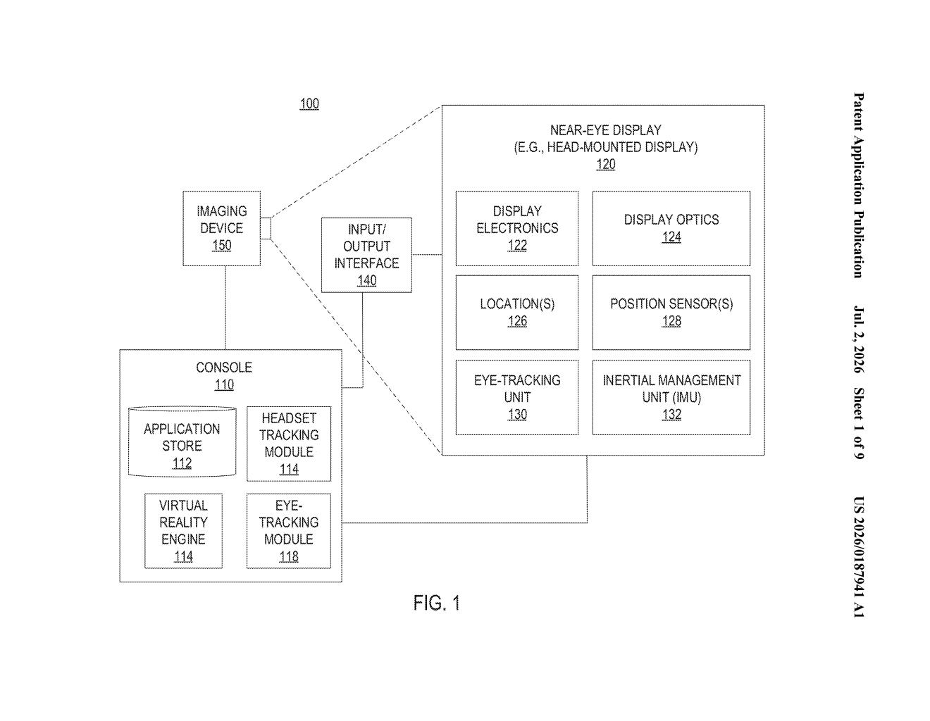 Meta Patent: AI Agent in Smart Glasses Warns You of Hazards — figure from US 2026/0187941 A1