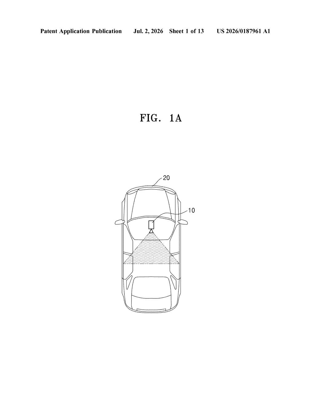 Samsung Patent: High-Res Region-of-Interest Camera Processing — figure from US 2026/0187961 A1