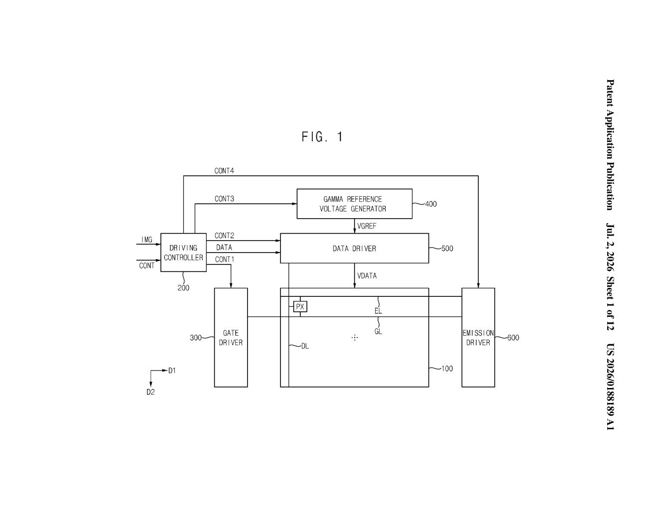 Samsung Display Patent: Gate Driver Flip-Flop Circuit Explained — figure from US 2026/0188189 A1