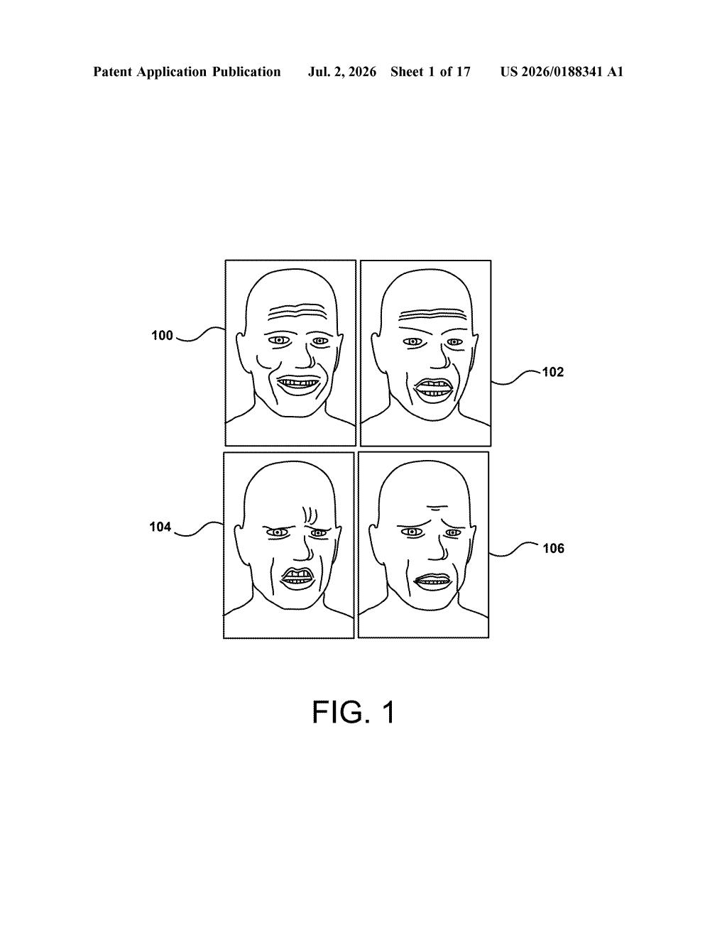 Nvidia Patent: AI That Reads Emotion in Speech to Animate Faces — figure from US 2026/0188341 A1