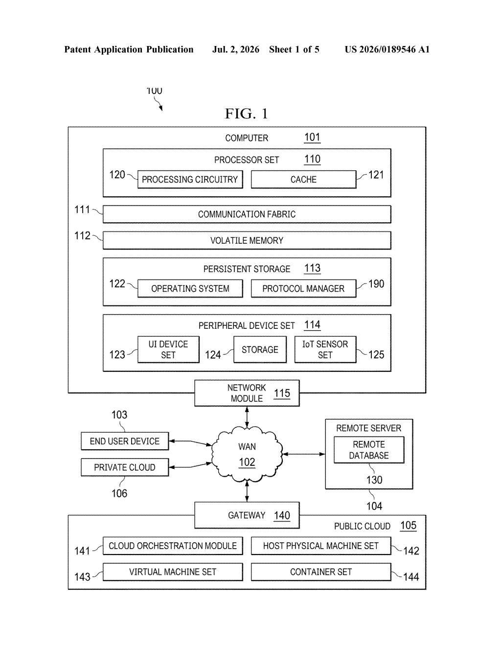 IBM Patent: Catching Passwords Before You Send Them — figure from US 2026/0189546 A1