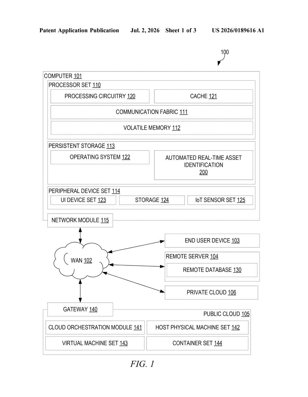 IBM Patent: Auto-Linking Files During Live Video Calls — figure from US 2026/0189616 A1