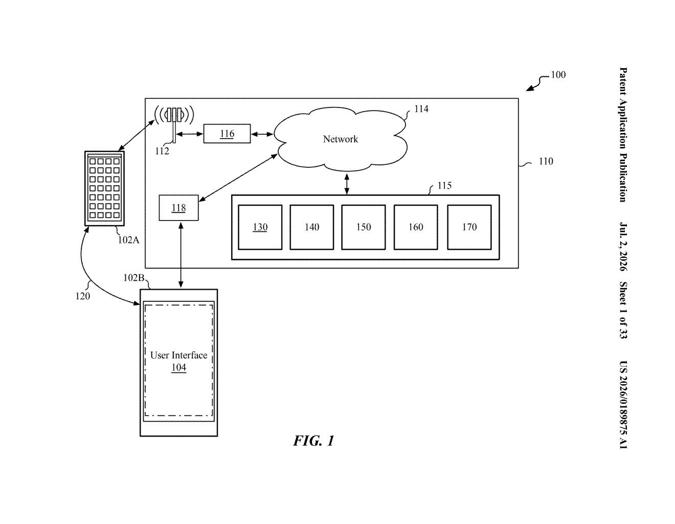 Apple Patent: Filtering Bluetooth Beacon Ads on iPhones — figure from US 2026/0189875 A1